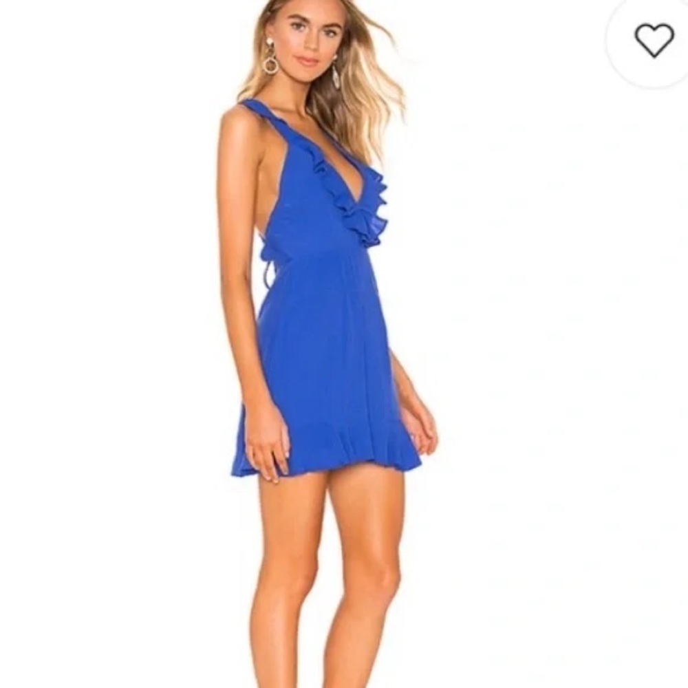 Superdown Emily ruffle flare dress